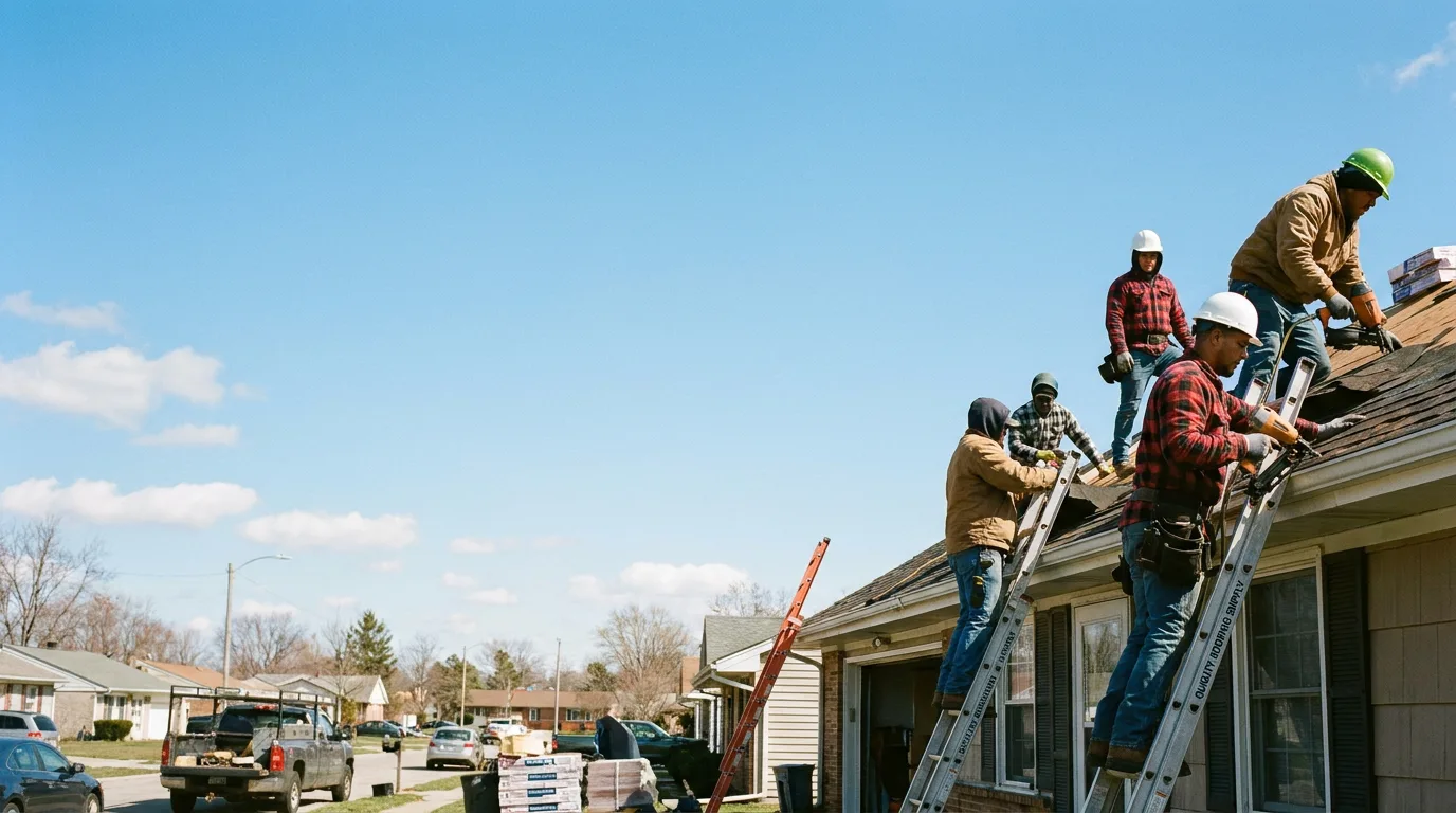 Roofing in Olympia Fields, IL near me